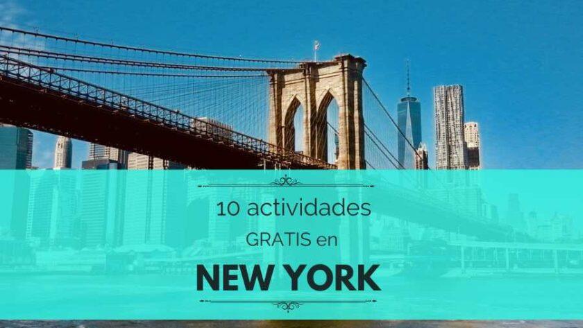 10 actividades para disfrutar gratis en New York